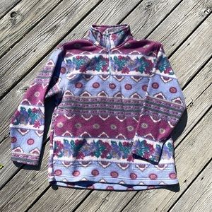 Funky Vintage Fleece Quarter Zip
